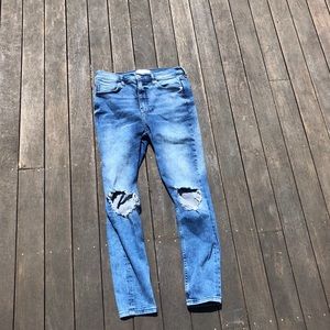 Free People skinny jeans